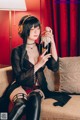 霜月shimo Cosplay 約兒黑禮服＋內衣睡裙 P13 No.b08613