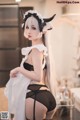 Coser@rioko凉凉子 Vol.063: 贴心的奶牛女仆 (45 photos) P13 No.06e956 Image No. 65