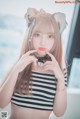 Hanari 하나리, [DJAWA] Catgirl in Stripes Set.01 P22 No.a06484 Image No. 49