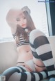 Hanari 하나리, [DJAWA] Catgirl in Stripes Set.01 P21 No.b21cf1 Image No. 51