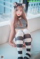 Hanari 하나리, [DJAWA] Catgirl in Stripes Set.01 P13 No.014624 Image No. 67