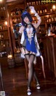 水淼aqua Cosplay 夜兰 Yelan Vol.02 P60 No.560552