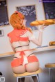 贞子蜜桃 Cosplay 汉堡店员 P13 No.797615